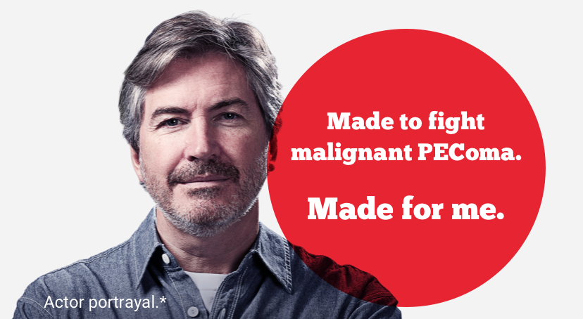 PEComa patient portrayal